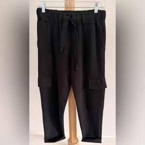 Zara Black Jogger Pants with Pockets